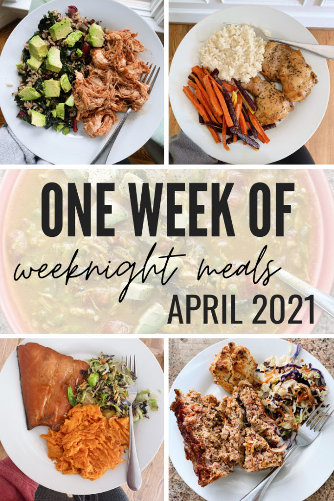 week of weeknight meals
