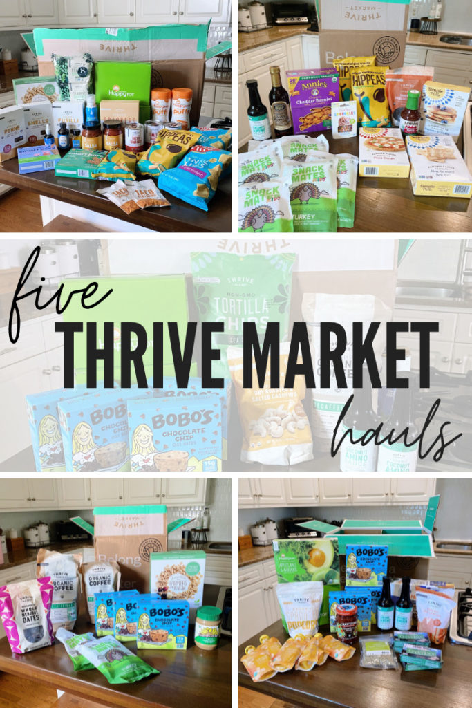 Thrive Market Hauls