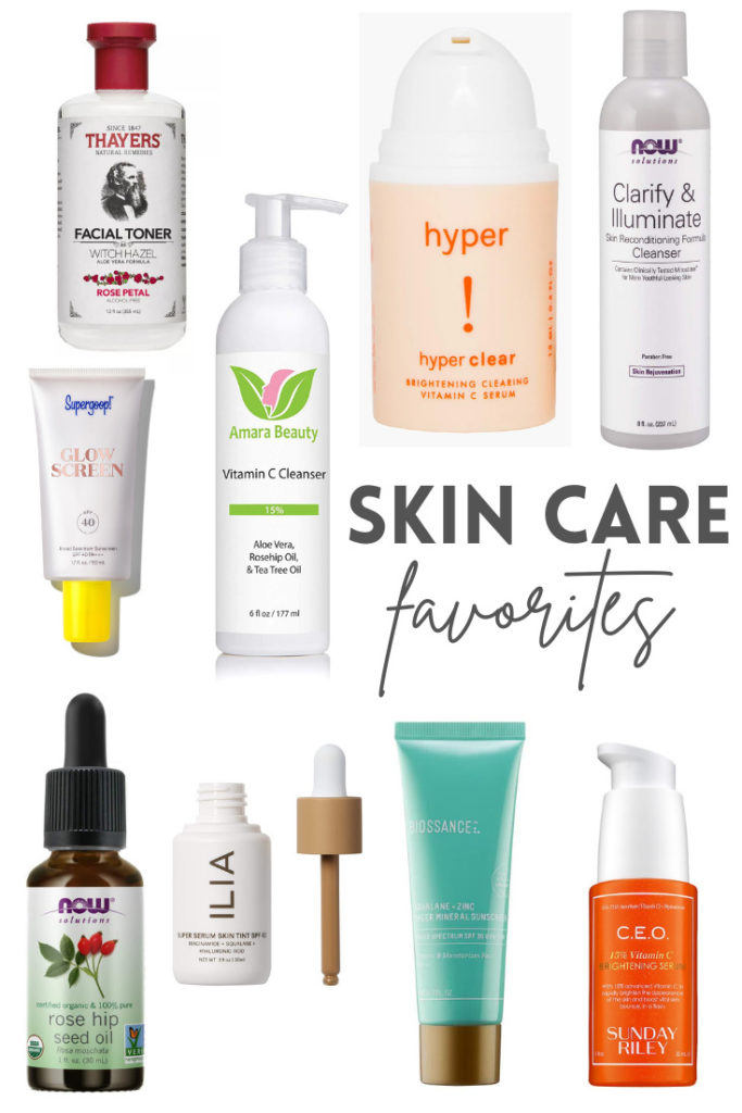 natural clean skincare favorites