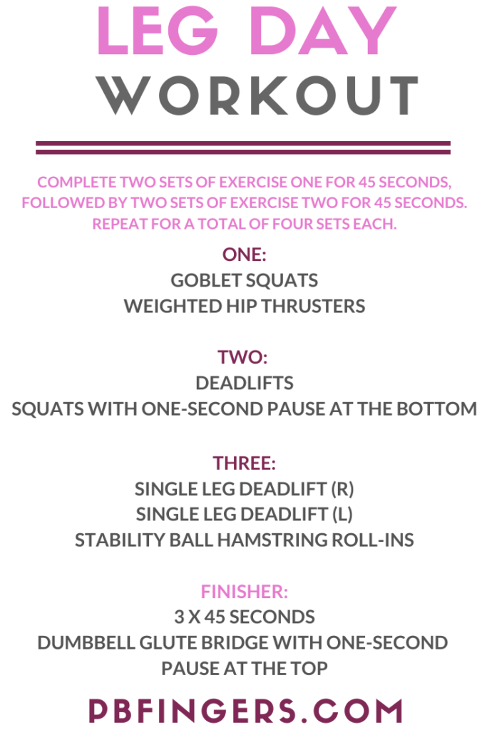 LEG WORKOUT