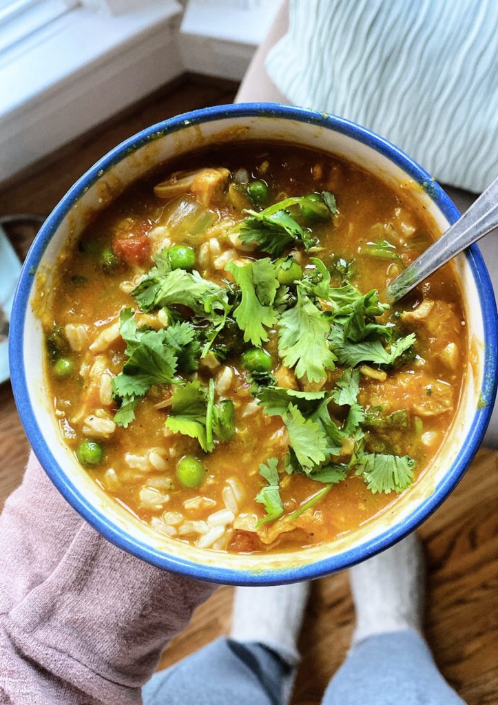 Instant Pot Butternut Squash Chicken Curry
