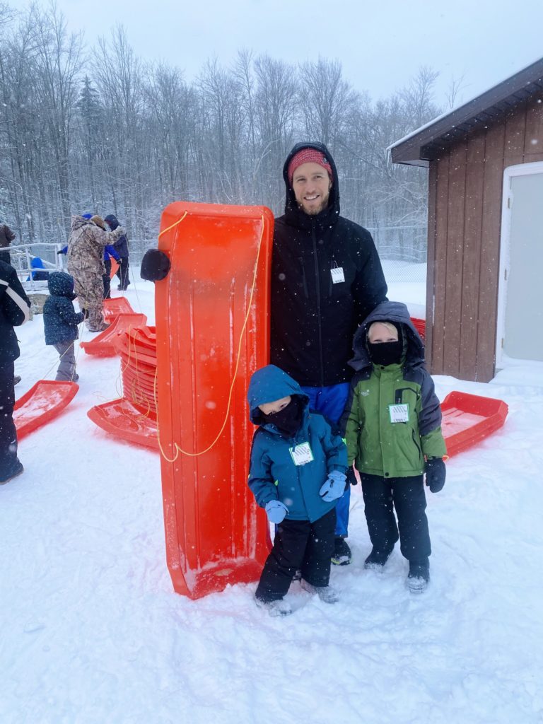 blackwater falls sled run
