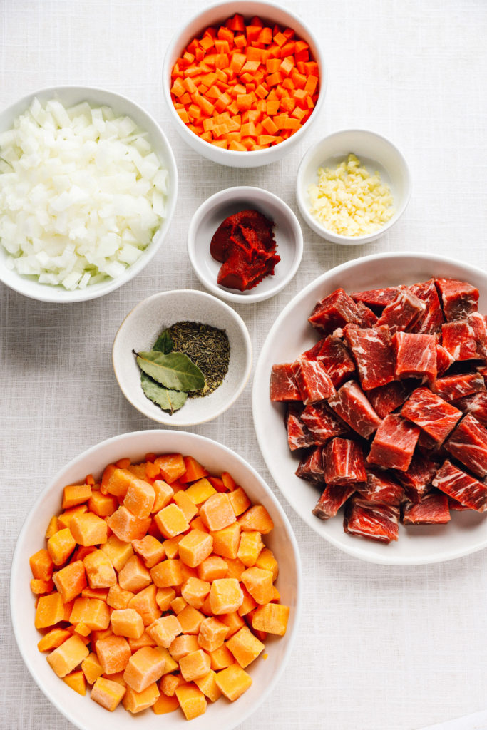 Instant Pot Butternut Squash Beef Stew