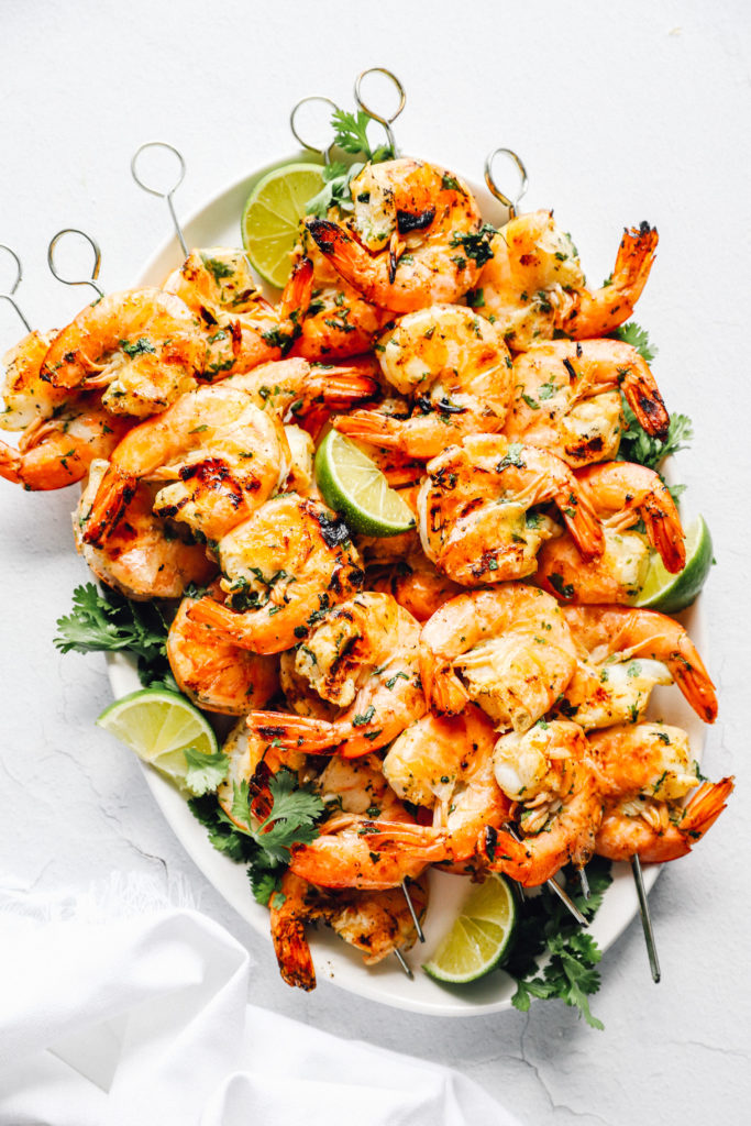 Cilantro Lime Grilled Shrimp
