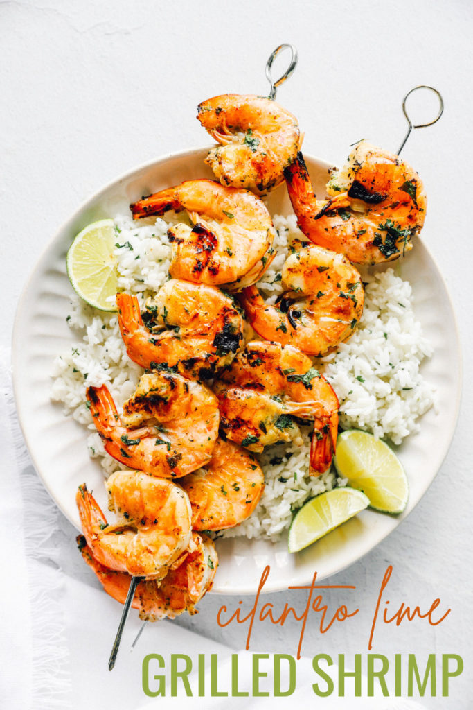 Cilantro Lime Grilled Shrimp