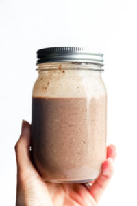 chocolate chia seed protein pudding