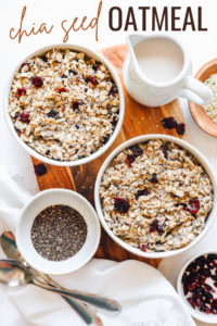 Chia Seed Oatmeal