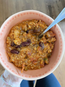 pumpkin chicken chili