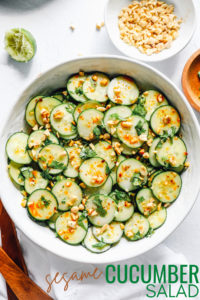 Sesame Cucumber Salad