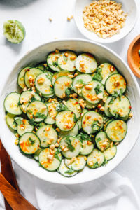 Sesame Cucumber Salad