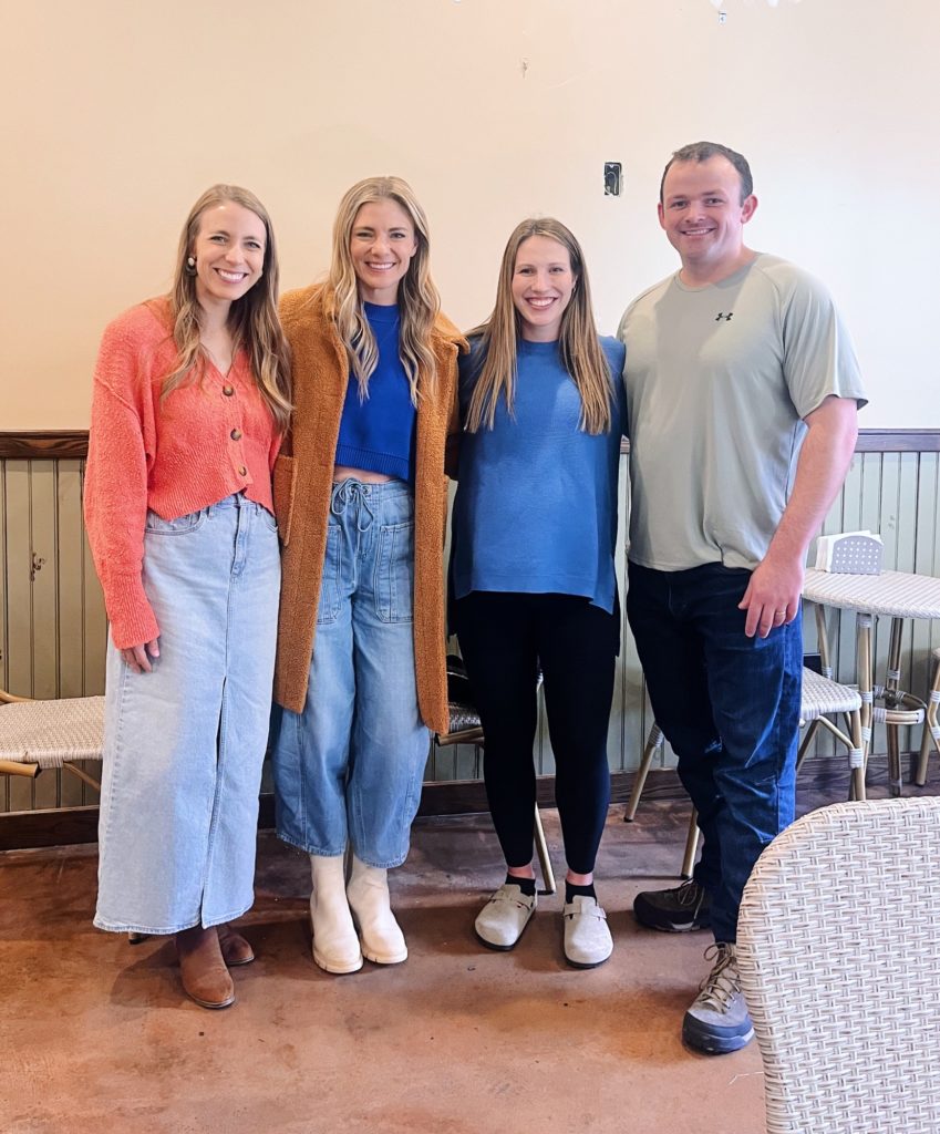 family group West Jefferson Baby Shower Weekend