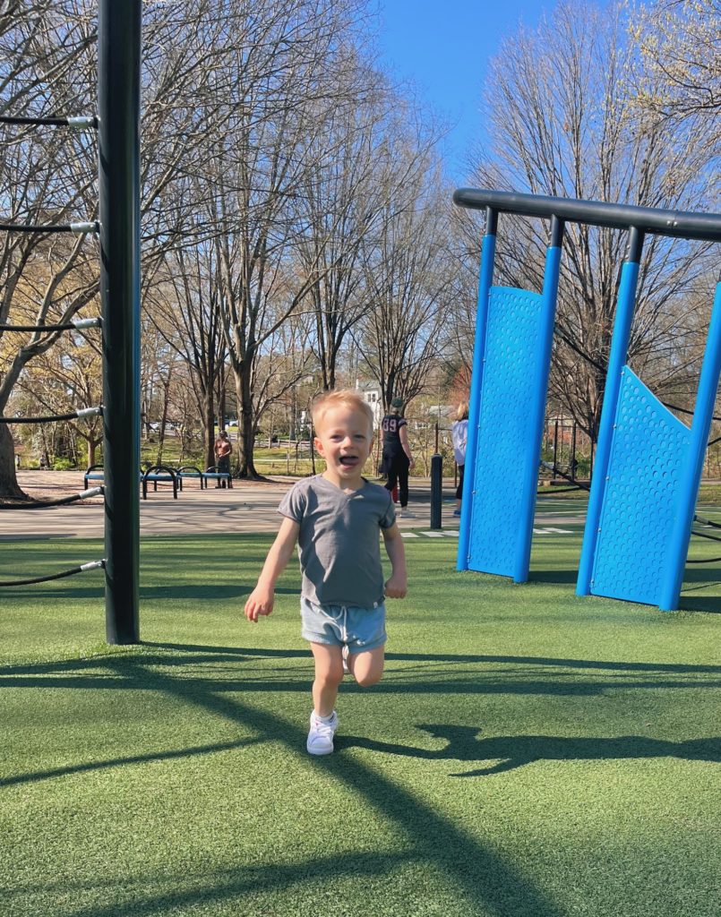 little boy at Freedom Park