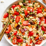chicken and chickpea salad