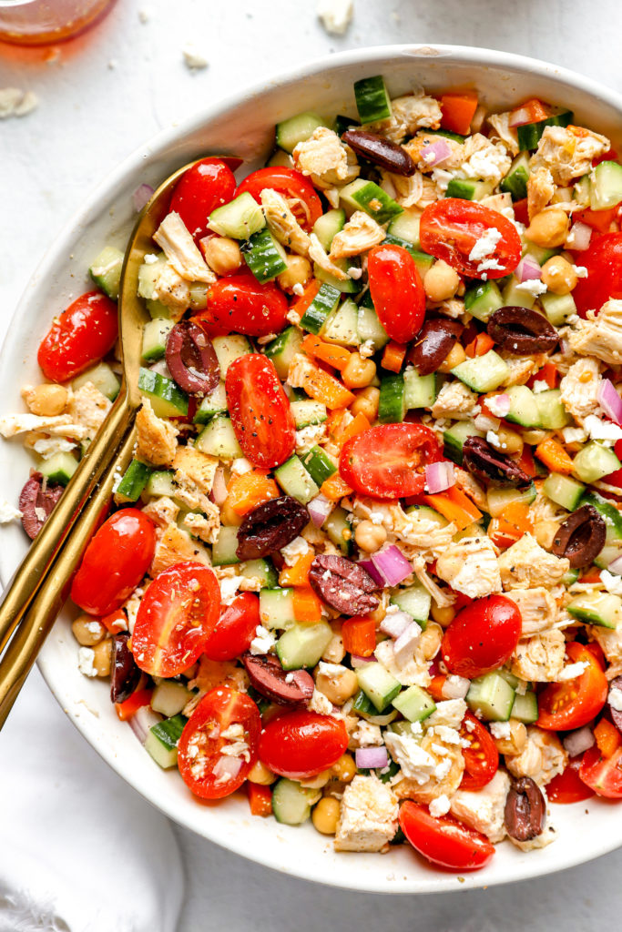 Chicken and Chickpea Salad