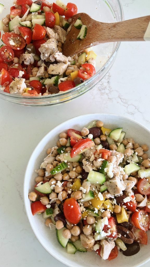 Chicken and chickpea salad | Currently: May 2024