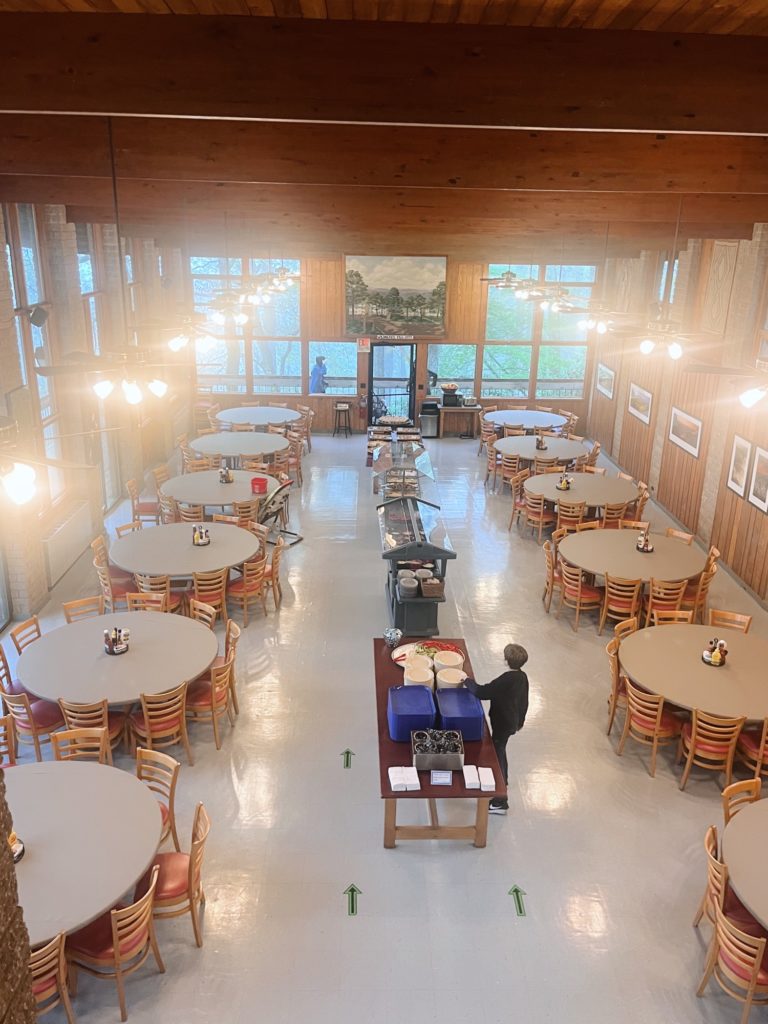 Wildacres Retreat dining hall