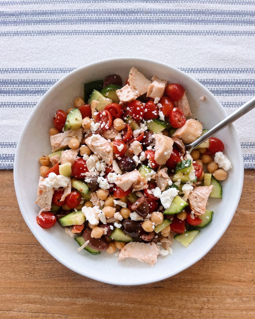 chicken and chickpea salad chicken and chickpea salad