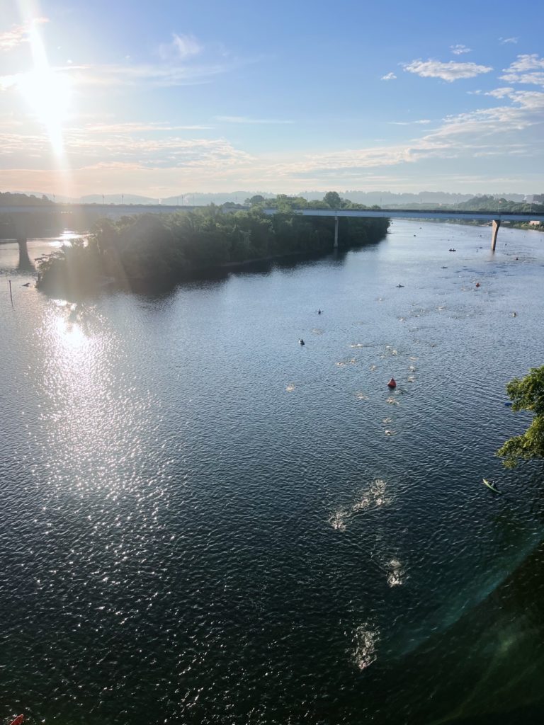 chattanooga half ironman swim