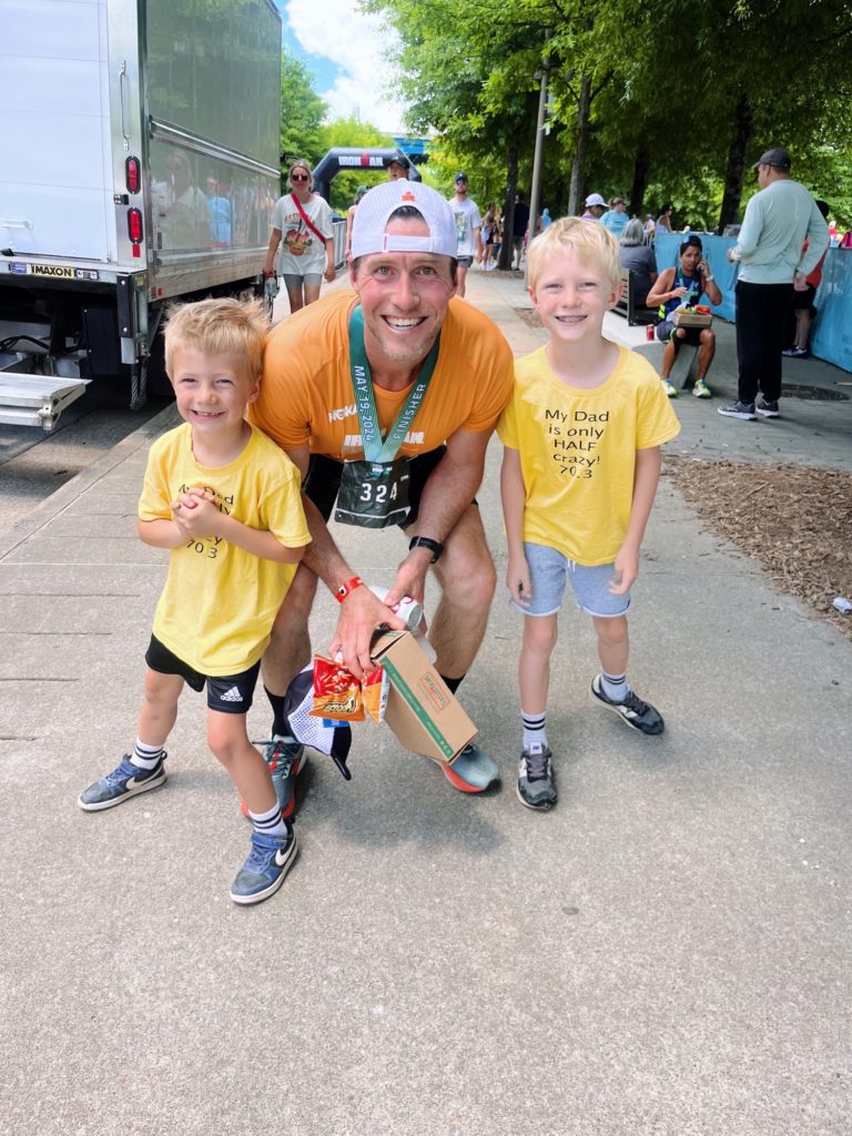 Half Ironman finisher