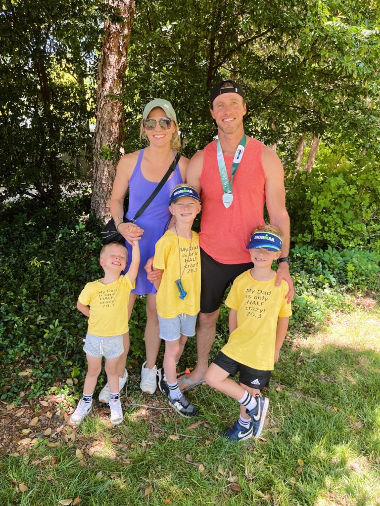 Half Ironman finisher