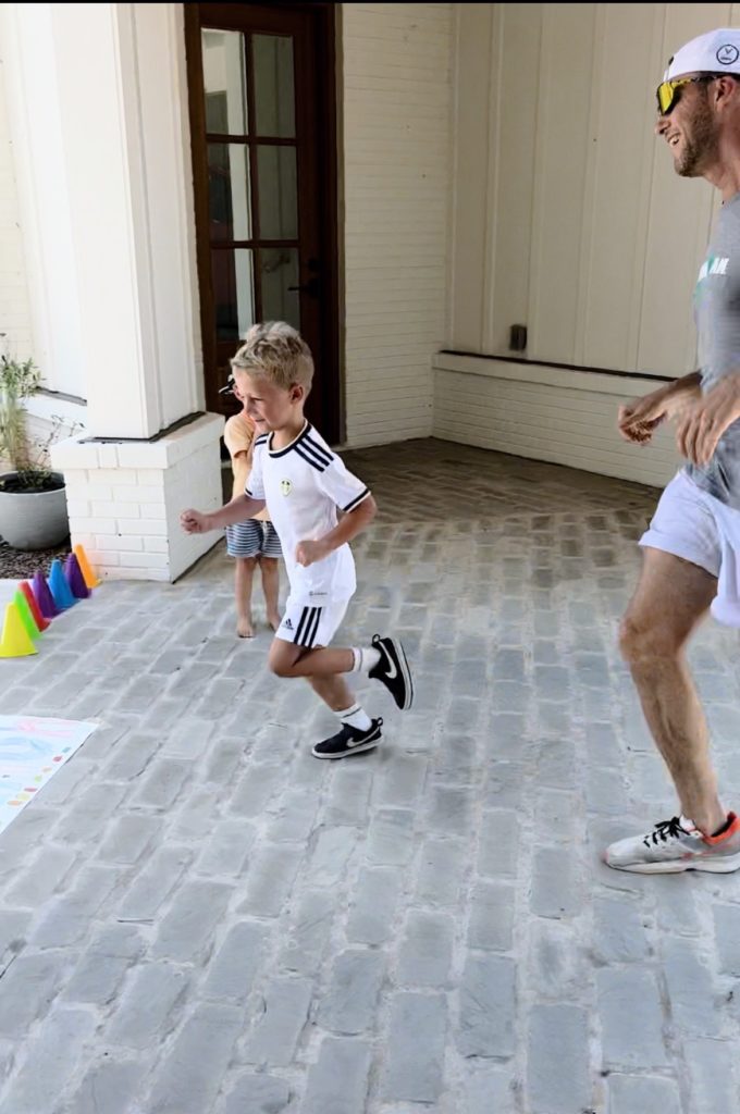 At Home Mini Ironman race