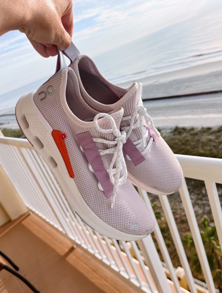 On Cloudeasy Sneakers on cloudeasy sneakers purple | Things I'm Loving Friday #515