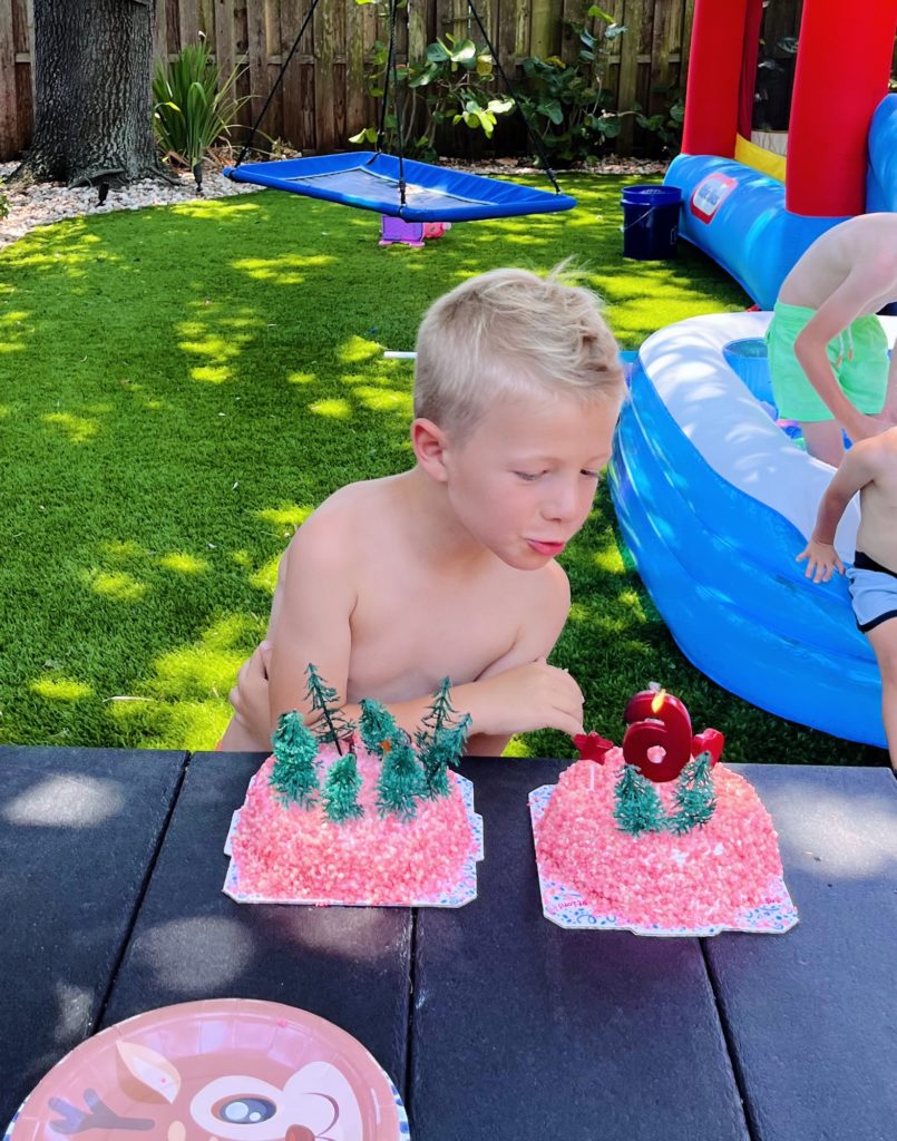 strawberry ice cream cake