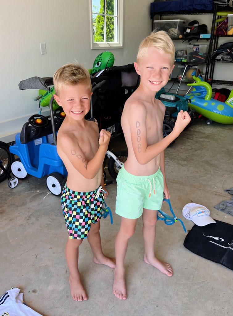 chase ryder At Home Mini Ironman race