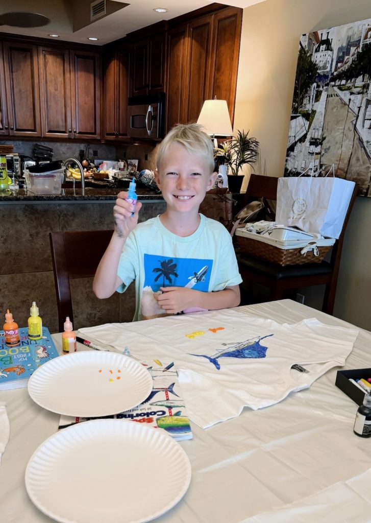 summer shirts activity