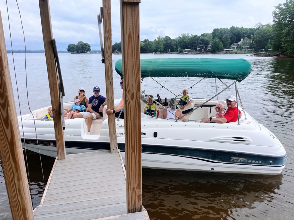 family boat ride House of the Revolving Door