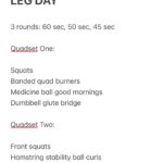 burn boot camp leg day