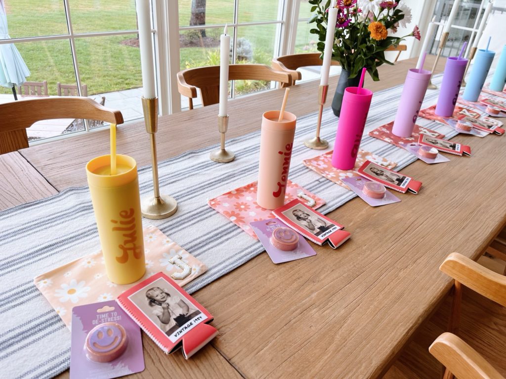 70th birthday celebration favors