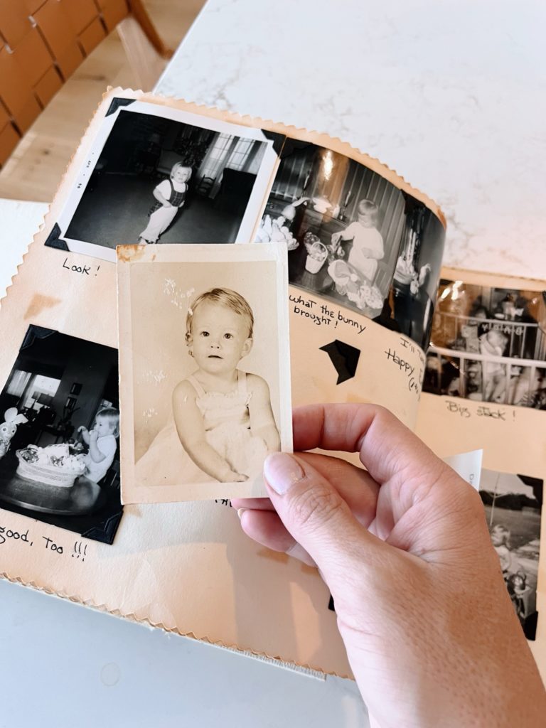 70th birthday celebration mom baby book