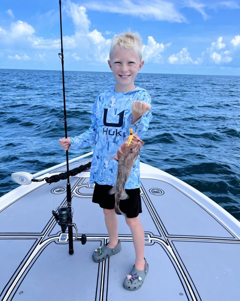 Chase fishing Chase 9 years old fishing