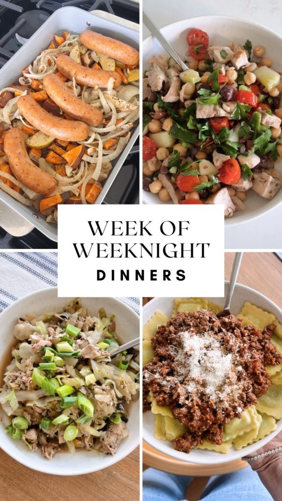 Week of Weeknight Meals: September 2024