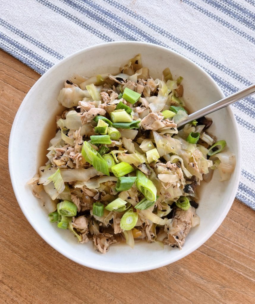 chicken cabbage bowl | Week of Weeknight Meals: September 2024
