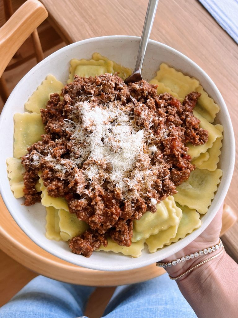 ravioli bowl
