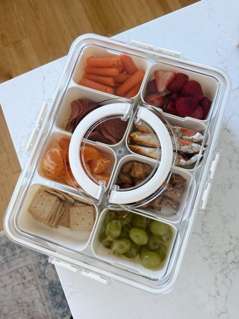 Divided Snack Organizer Tray