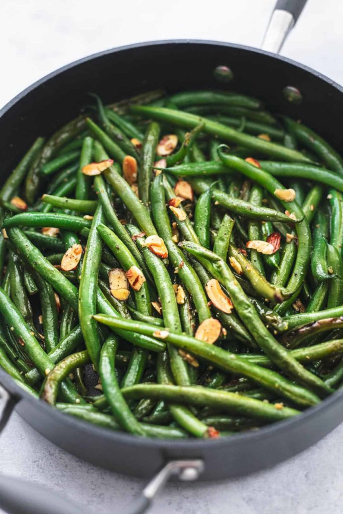 French Green Beans with Toasted Almonds