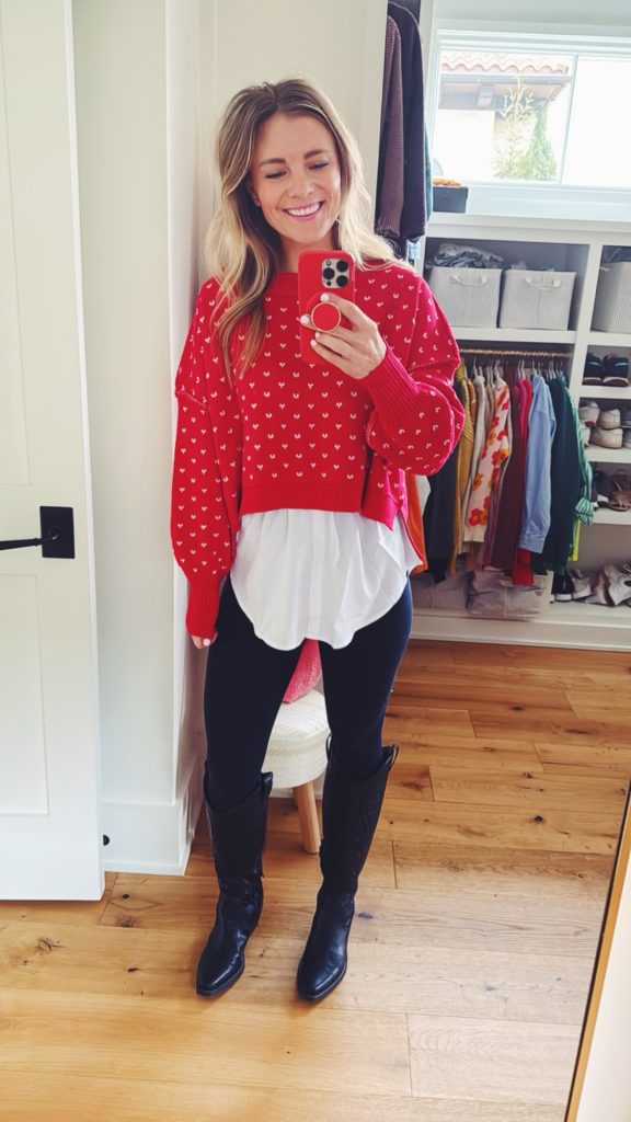 white shirt extender