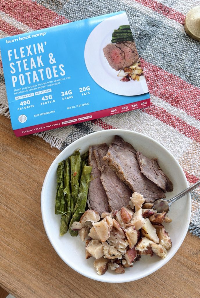 burn boot camp meals review