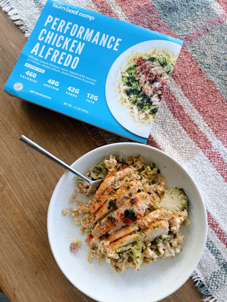 Burn boot camp meals review