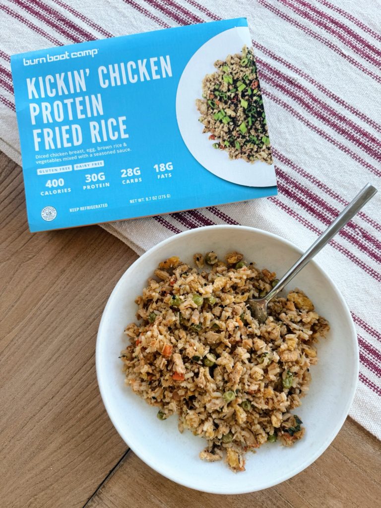 Burn boot camp meals review
