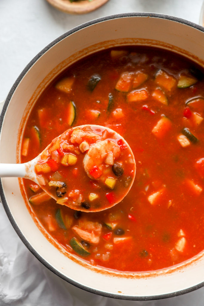 southwest shrimp soup