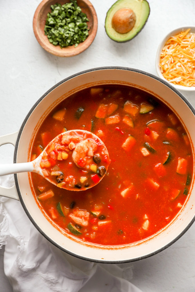 southwest shrimp soup