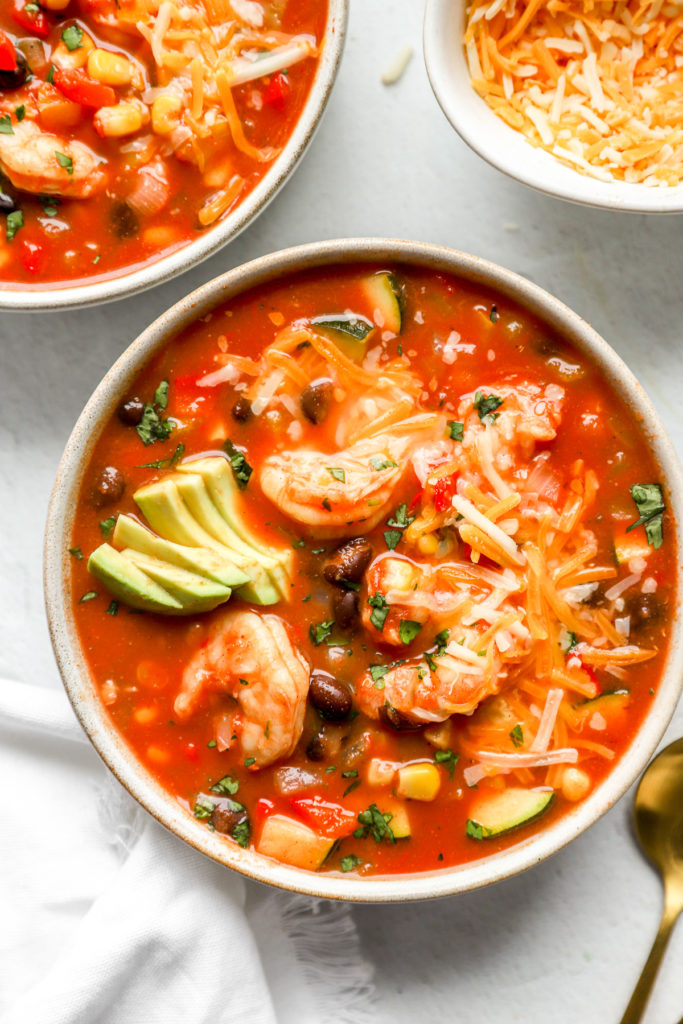southwest shrimp soup