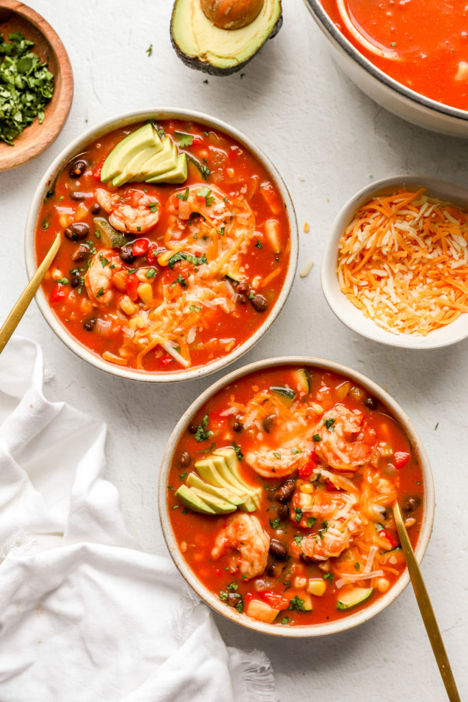 southwest shrimp soup