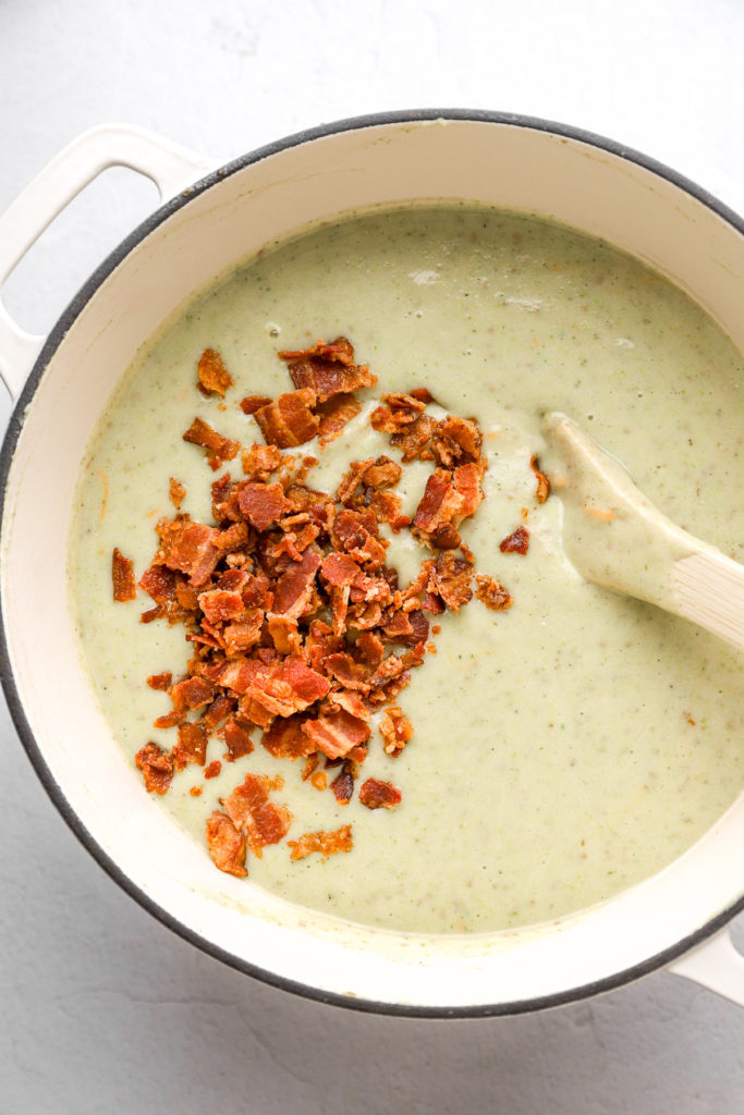 high protein broccoli cheddar soup