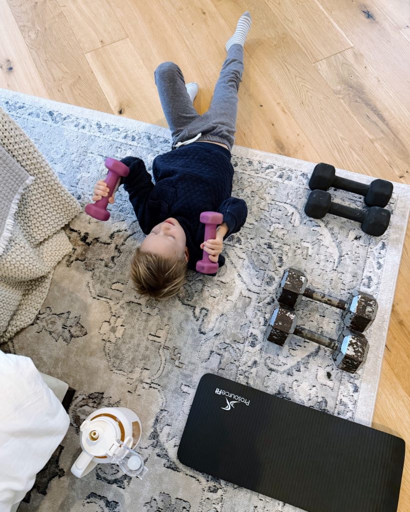 workout | Wednesday in Real Time Check-In