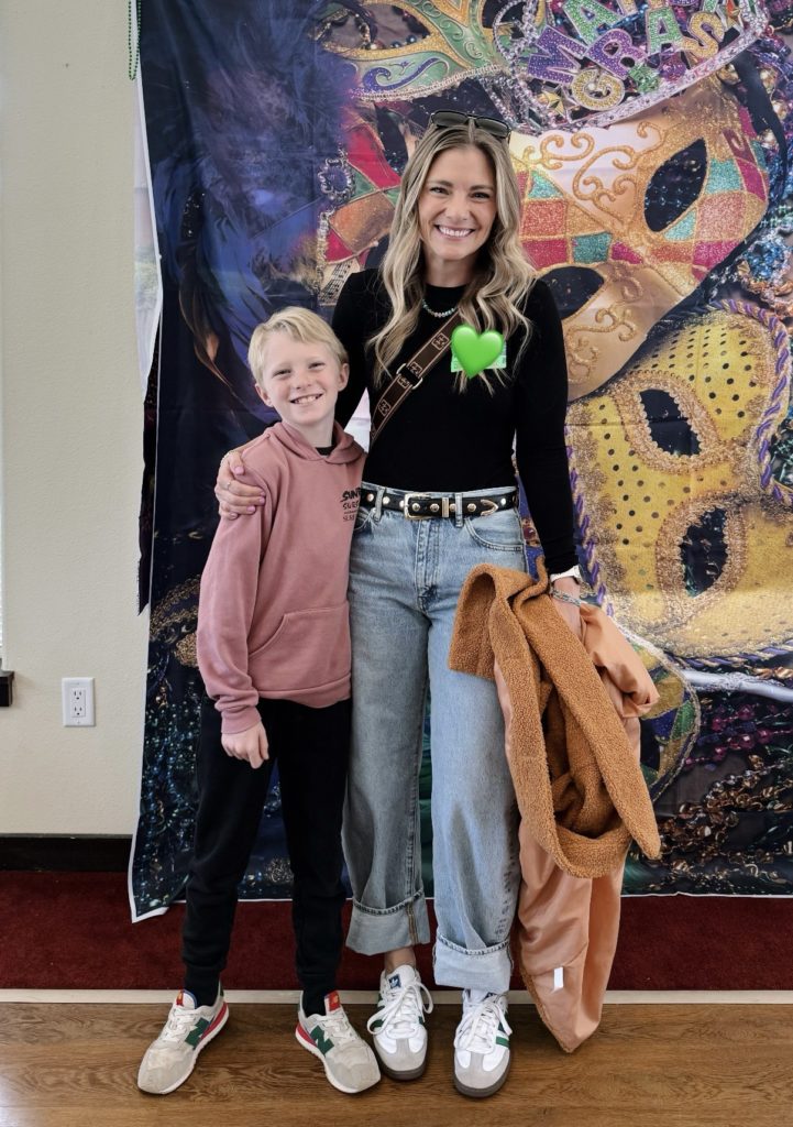 Volunteer with Chase's class